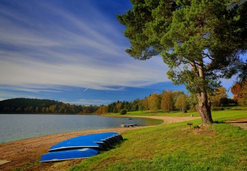 Piscina y natación natural